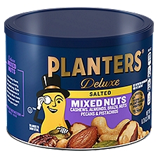 Planters Deluxe Salted Mixed Nuts, 8.75 oz