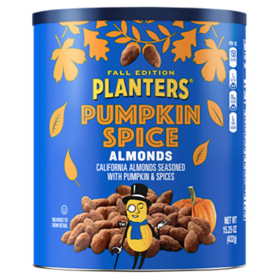 Planters Pumpkin Spice Almonds Fall Edition, 15.25 oz