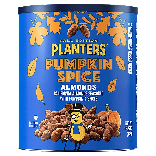 Planters Pumpkin Spice Almonds Fall Edition, 15.25 oz
