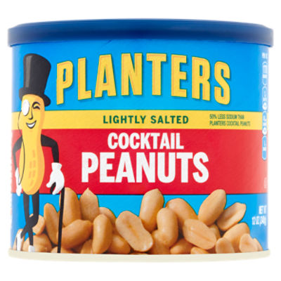 Planters Lightly Salted Cocktail Peanuts, 12 oz ShopRite