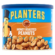 Planters Honey Roasted, Peanuts, 12 Ounce