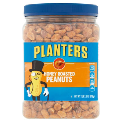 Planters Honey Roasted Peanuts, 2 lb 2.5 oz ShopRite