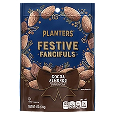 Planters Festive Fancifuls Cocoa Almonds, 6 Ounce