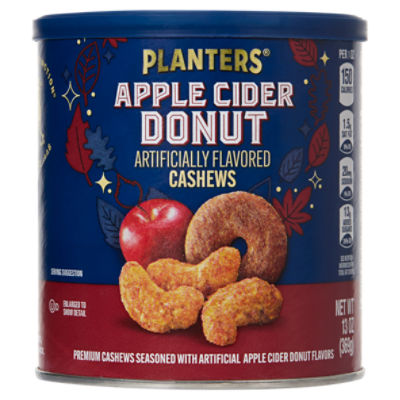 Planters Cashews Apple Cider Donut, 13 oz