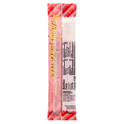 Sour Power Straws Pink Lemonade - 1.75oz