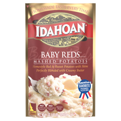 Idahoan Baby Reds® Mashed Potatoes, 4.1 oz Pouch, 4.1 Ounce