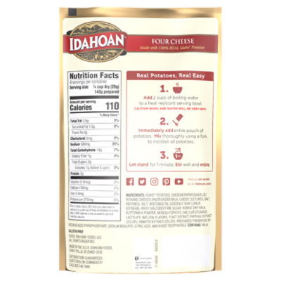 Idahoan 4 best sale cheese mashed potatoes