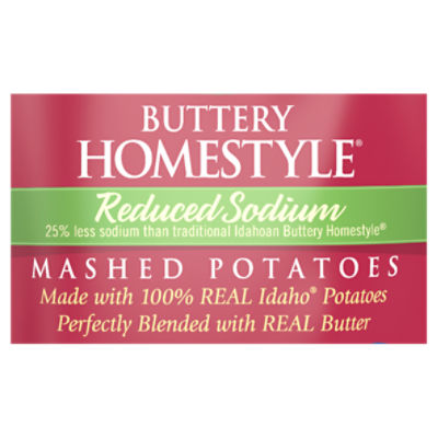 Idahoan low discount sodium mashed potatoes