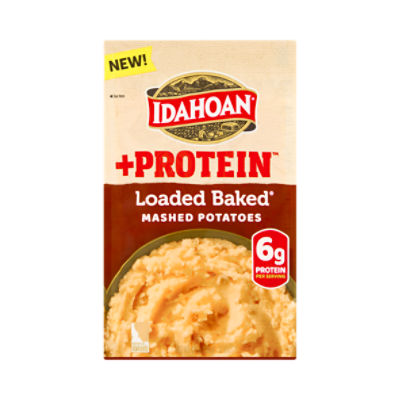 Idahoan +Protein Loaded Baked Mashed Potatoes, 4.6 oz