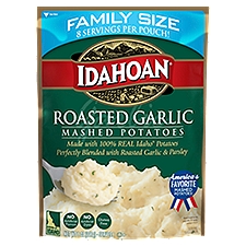 Idahoan Roasted Garlic Mashed Potatoes Family Size, 8 oz Pouch