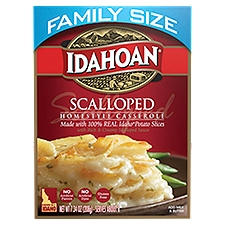 Idahoan Scalloped Homestyle Casserole Family Size, 7.34 oz Box