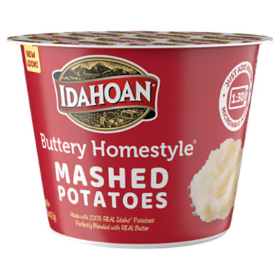 Idahoan Buttery Homestyle® Mashed Potatoes, 1.5 oz Cup, 1.5 Ounce