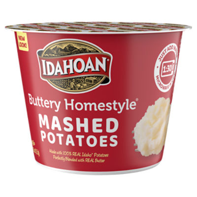 Idahoan Buttery Homestyle® Mashed Potatoes, 4oz (Single Pouch)