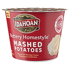 Idahoan Microwavable Buttery Homestyle, Mashed Potatoes, 1.5 Ounce