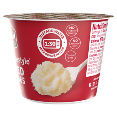 Idahoan microwavable buttery homestyle mashed online potatoes