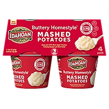 Idahoan Buttery Homestyle Mashed Potatoes, 4 pack, 1.5 oz