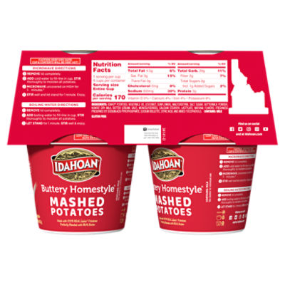 Idahoan mashed potatoes online four cheese