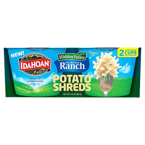 Idahoan® Potato Shreds seasoned with Hidden Valley® Original Ranch®