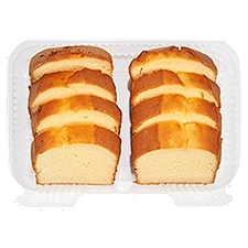 Sliced Plain Butter Pound Cake
