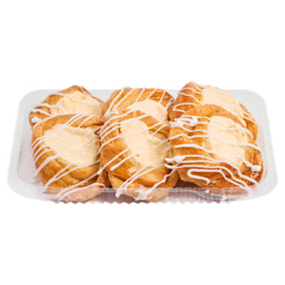 Store Baked Mini Cheese Snail Danish, 6 ct, 12 oz