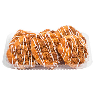Store Baked Mini Crumb Snail Danish, 6 ct, 12 oz