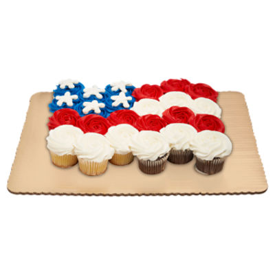24 Pack Holiday Cupcake Pull-A-Parts