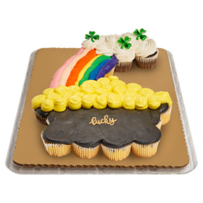 24 Pack Holiday Cupcake Pull-A-Parts