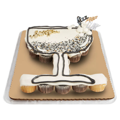 24 Pack Holiday Cupcake Pull-A-Parts