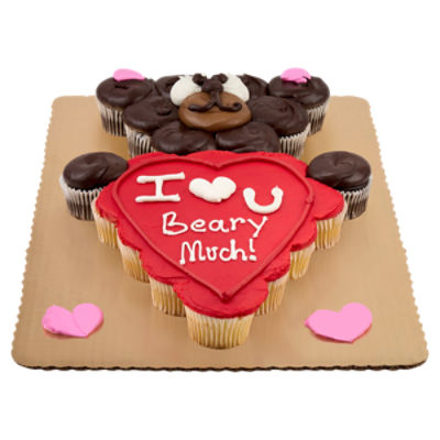 24 Pack Holiday Cupcake Pull-A-Parts