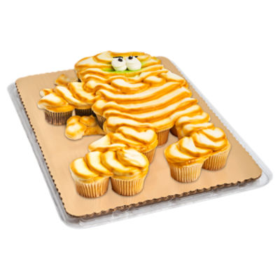 24 Pack Holiday Cupcake Pull-A-Parts