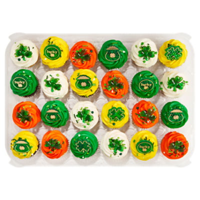 24 Pack Festive Cupcakes