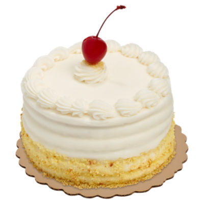 Store Made 5 Inch Cake - Yellow Layer With Vanilla Icing