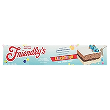 Friendly's Celebration Premium Ice Cream Cake, 100 fl oz