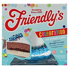 Friendly's Celebration Ice Cream Cake, 26 fl oz
