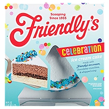 Friendly's Celebration Ice Cream Cake, 60 fl oz