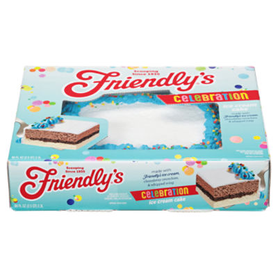 Friendly's Celebration Premium Ice Cream Cake, 80 fl oz
