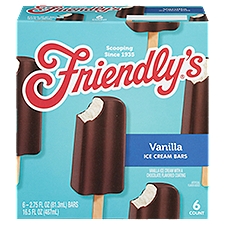 Friendly's Vanilla, Ice Cream Bar, 16.5 Fluid ounce