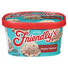 Friendly's Maple Walnut, Premium Ice Cream, 48 Ounce
