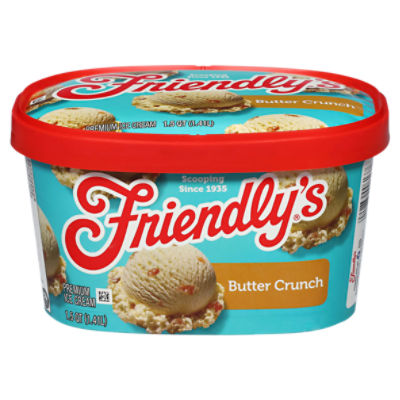 Friendly's Butter Crunch Premium Ice Cream, 1.5 qt ShopRite
