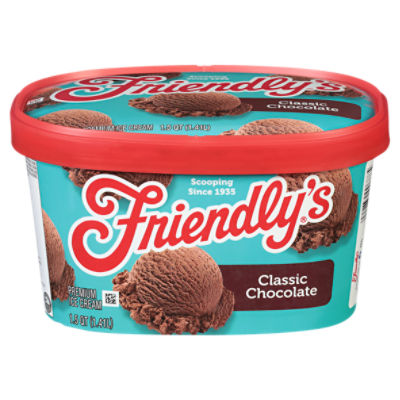 Friendly's Premium Classic Chocolate Ice Cream 1.5 qt