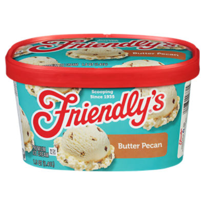 Friendly's Premium Butter Pecan Ice Cream 1.5 qt