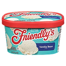 Friendly's Premium Vanilla Bean Ice Cream, 48 Ounce