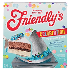 Friendly's Celebration Ice Cream Cake, 40 fl oz