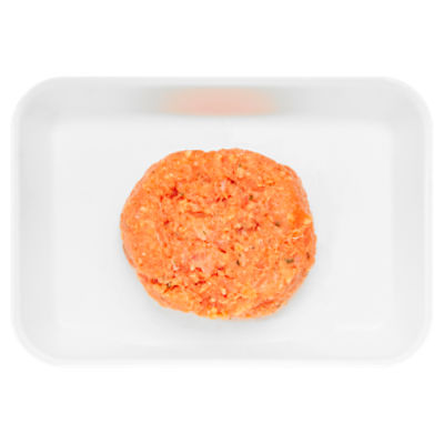 Fresh Plain Salmon Burgers, 6 oz, 6 Ounce