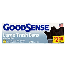 Good Sense Trash Bags, 17 Each