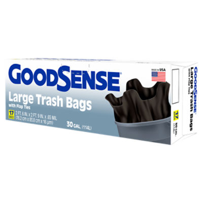 Save on Giant Large Outdoor Flap Tie Trash Bags 30 Gallon Order Online  Delivery