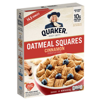 Quaker Cinnamon Oatmeal Squares, 14.5 oz