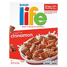 Quaker Life Cinnamon Multigrain, Cereal, 13 Ounce