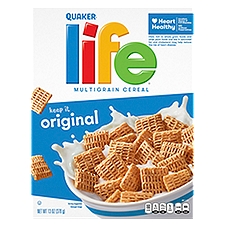 Quaker Life Cereal Original, 13 Ounce