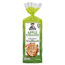 Quaker Apple Cinnamon Rice Cakes, 6.53 oz, 6.53 Ounce